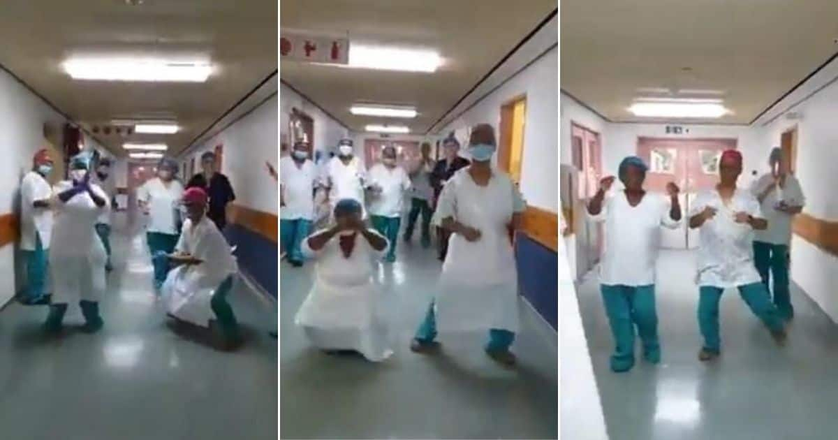 Covid 19 Sa Healthcare Workers Dance To Jerusalema In Hospital