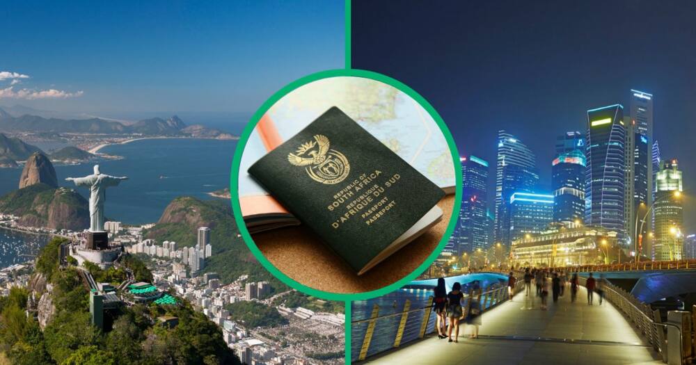 South Africans can travel to 107 countries without getting a visa