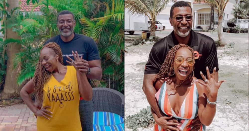 54-year-old woman who's never been married gets engaged to friend of 10 years