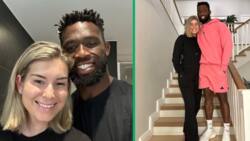 Siya Kolisi teaches Rachel how to dance in hilarious video posted by Black Coffee: "We are the Champions"