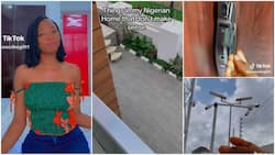 Lady shares video of house with cameraa, bulletproof doors, gym centre for family members:"Real odogwu"