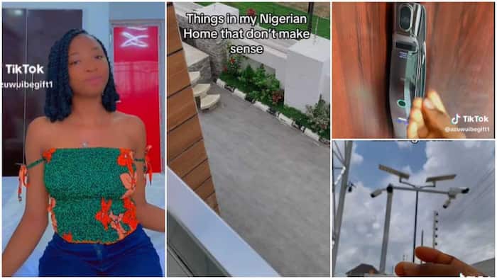 Lady shares video of house with cameraa, bulletproof doors, gym centre for family members:"Real odogwu"