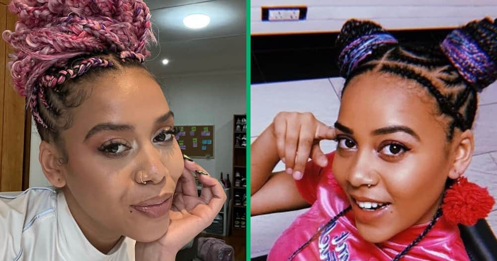Sho Madjozi is known for her colourful braids
