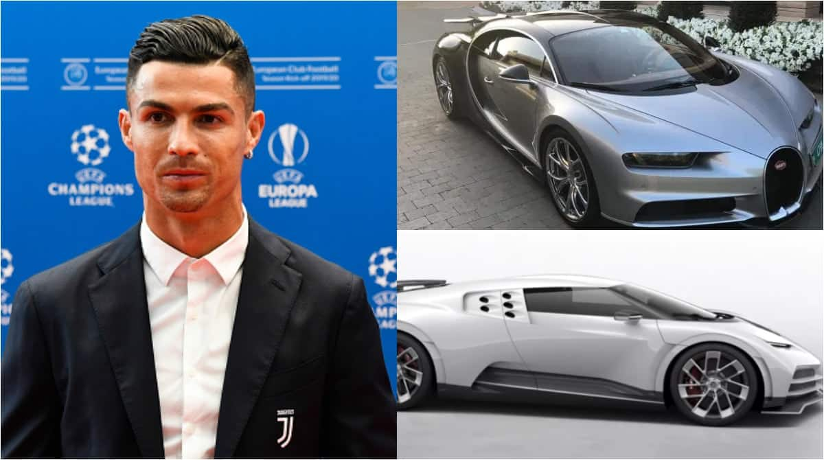 Cristiano Ronaldo splurges £8.5 million on latest Bugatti Centodieci