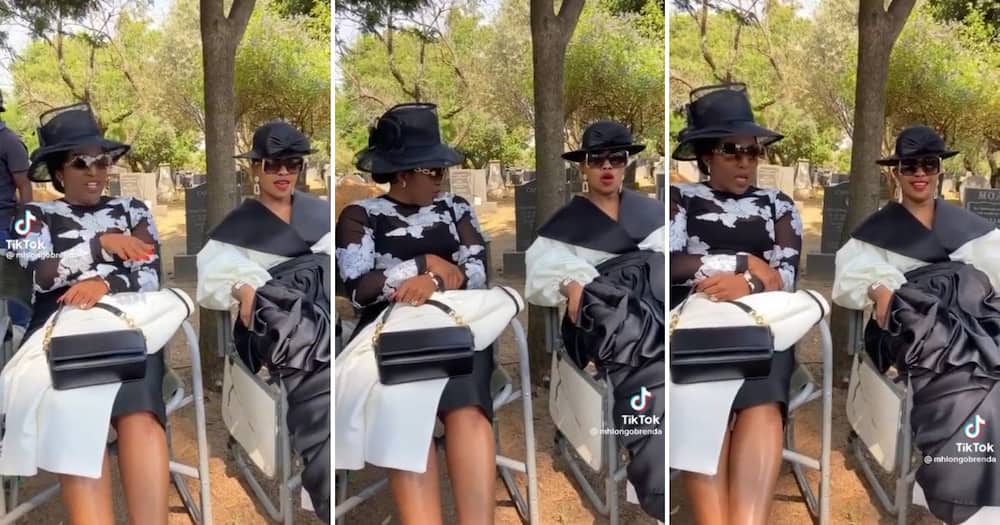 Sindi Dlathu and Brenda Mhlongo Sing Funny Song at Zolani's Funeral in TikTok  Video: “I Want My Tears Back” 