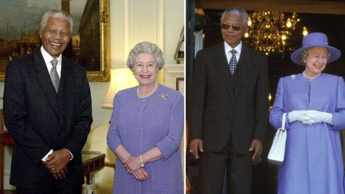 Mandela only person to address late Queen as "Elizabeth", SA say he was "a king in his own right"