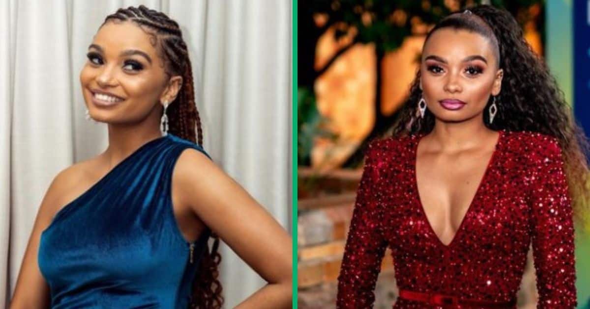 Hope Mbhele's 'Bridgerton' S3 red carpet event dress gets feedback from SA, see what fans thought