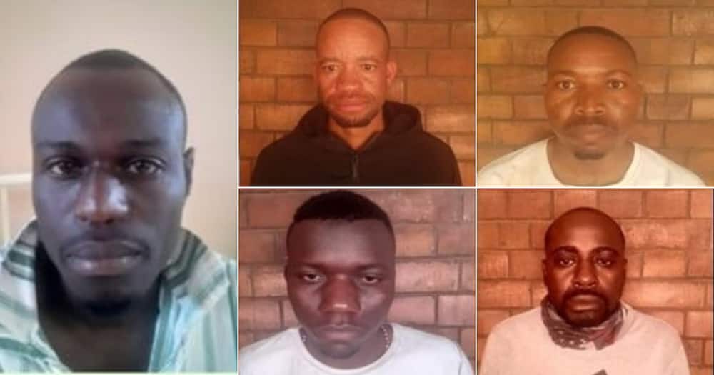 6 prisoners on the run, police van ambushed, assault rifles, Zimbabwean nationals, Gauteng, Voloosrus, Brakpan