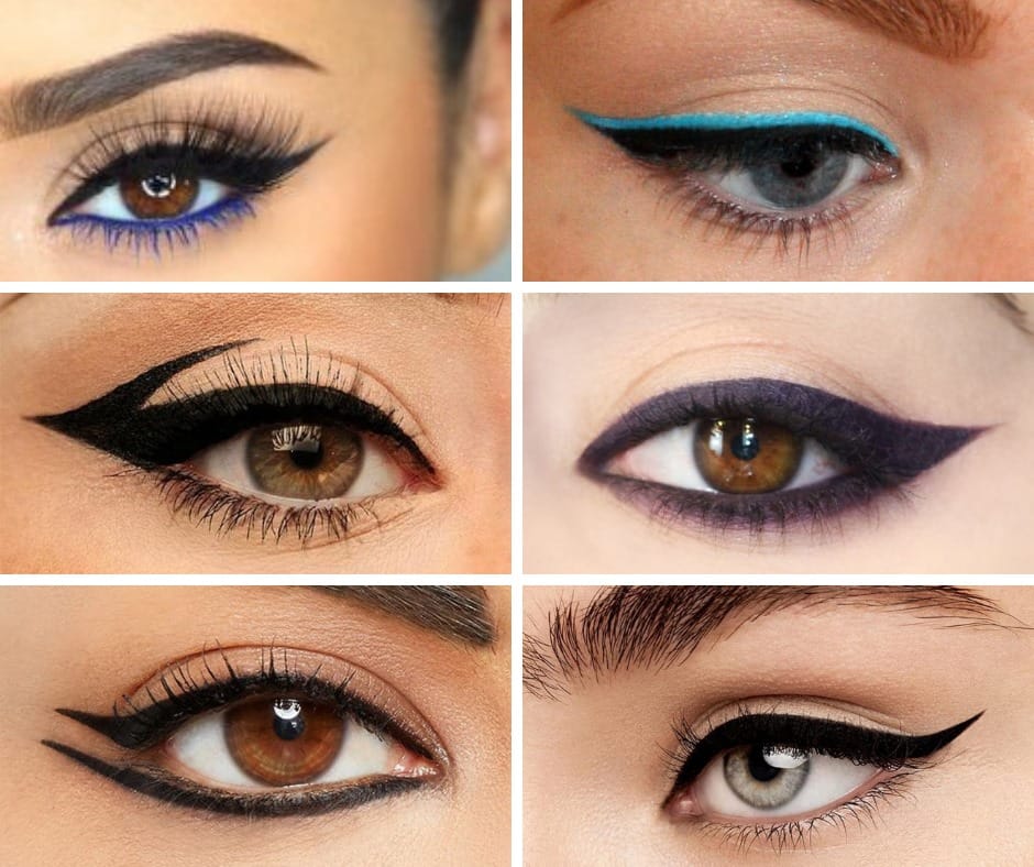 Coloured Graphic Eyeliner Looks for Summer