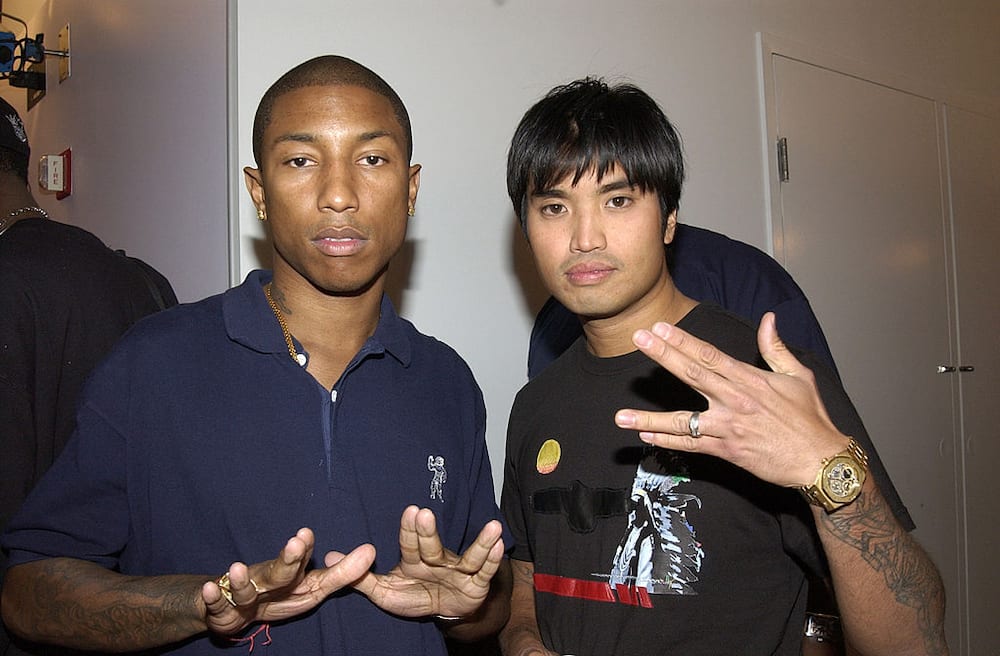 Pharrell Williams and Chad Hugo of The Neptunes