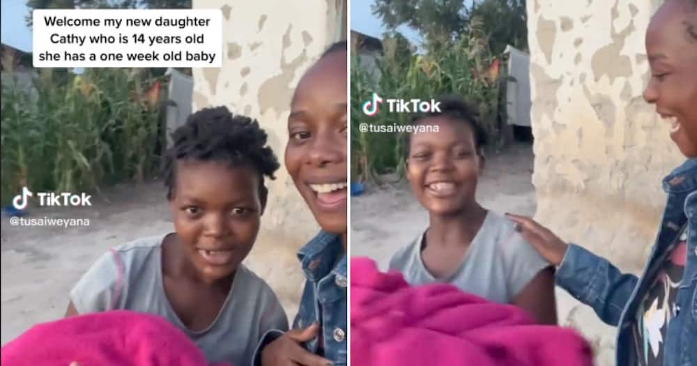 Tusaiwe Minkhondiya's YANA ngo takes in young mother in viral TikTok