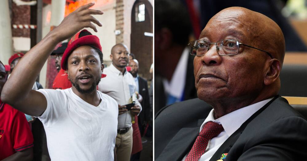 EFF MP Mbuyiseni Ndlozi calls out Jacob Zuma supporters