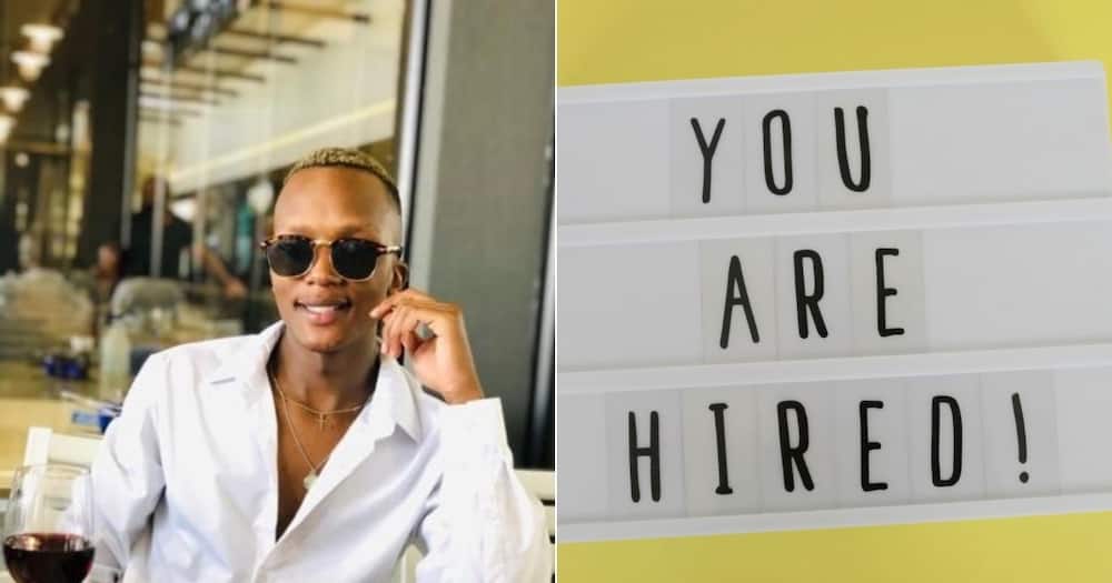 Mzansi, South Africa, Man Lands Job