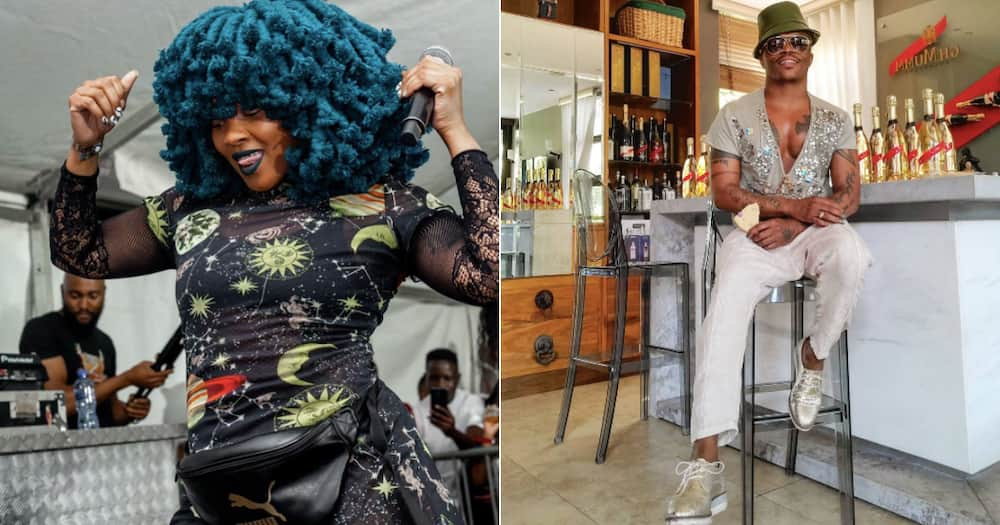 Moonchild Sanelly twerks on Somizi and he surprisingly likes it