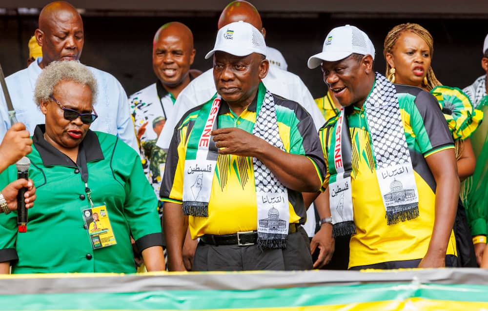 Cyril Ramaphosa accused opposition parties of trying to take the ANC's power