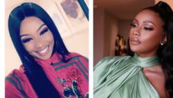 Bonang Matheba causes stir after sharing details of lady who crashed into her: "You are putting her in danger"