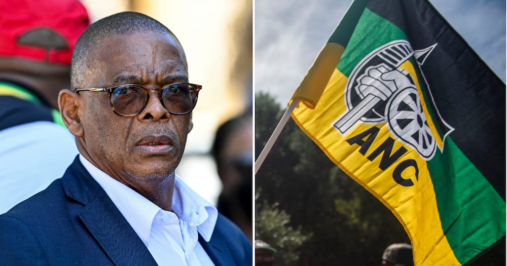 African National Congress (ANC) former secretary general Ace Magashule outside Free State High Court