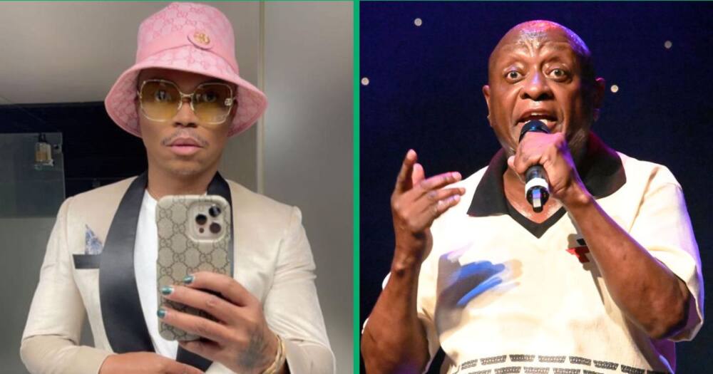 Somizi under fire for his fabricated tribute to Mbongeni Ngema