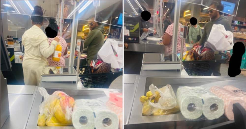 Thabo Bester and Dr Nandipha were spotted shopping at a Woolworth in Sandton City