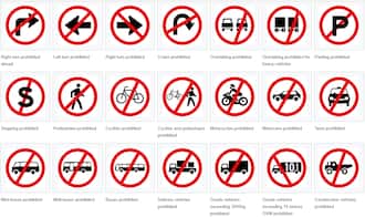 Road signs in South Africa and their meanings