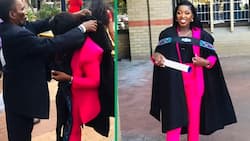 Varsity student appreciates supportive uncle on graduation day in video