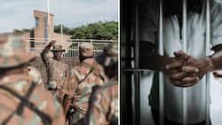 SANDF soldier arrested for alleged involvement Limpopo prisoner escape, Mzansi wants him arrested for treason