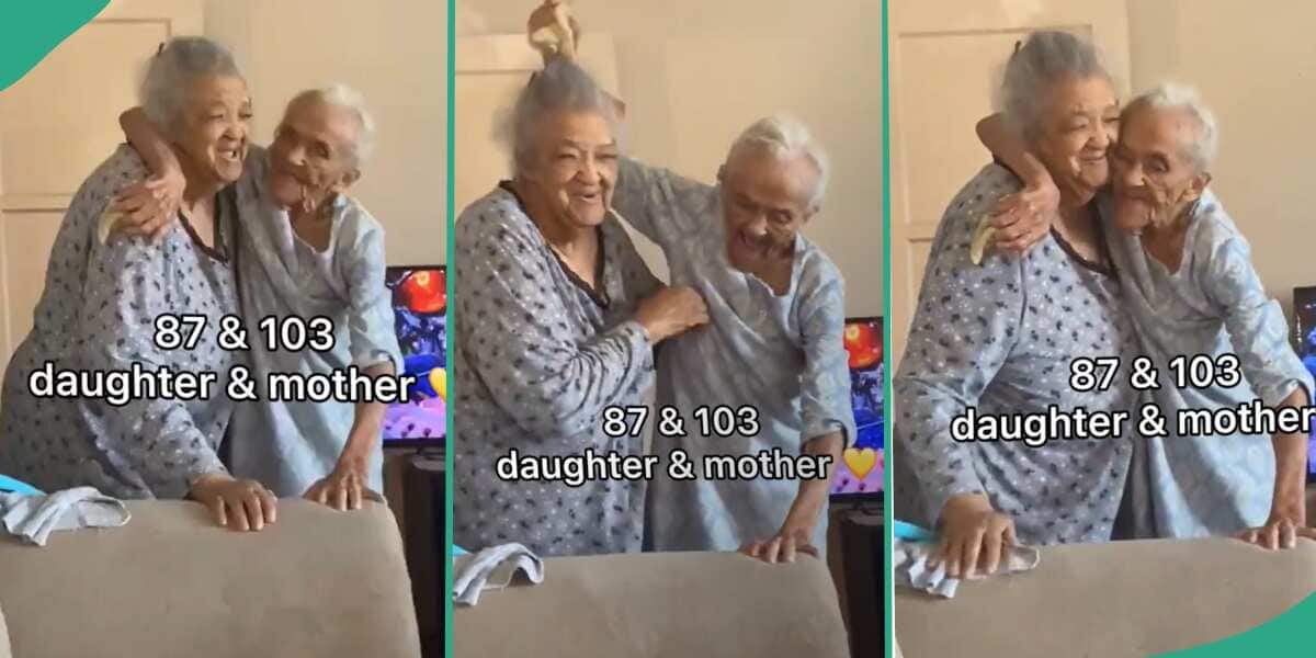 TikTok Video of 103-Year-Old Woman Playing With 87-Year-Old Daughter Warms Viewers' Hearts