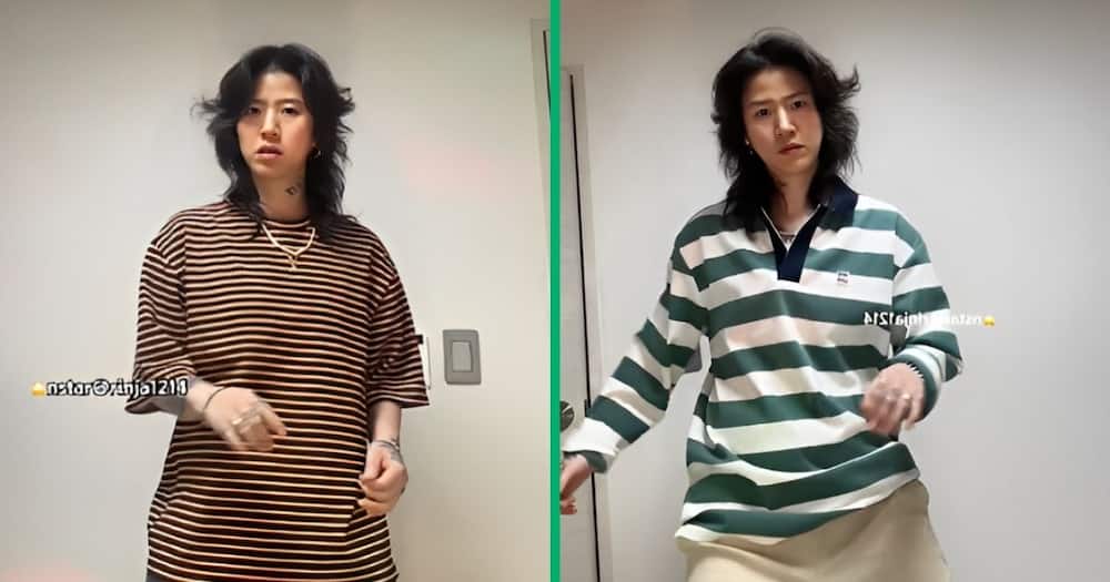 A Korean woman attempted the Mzala dance challenge on TikTok.