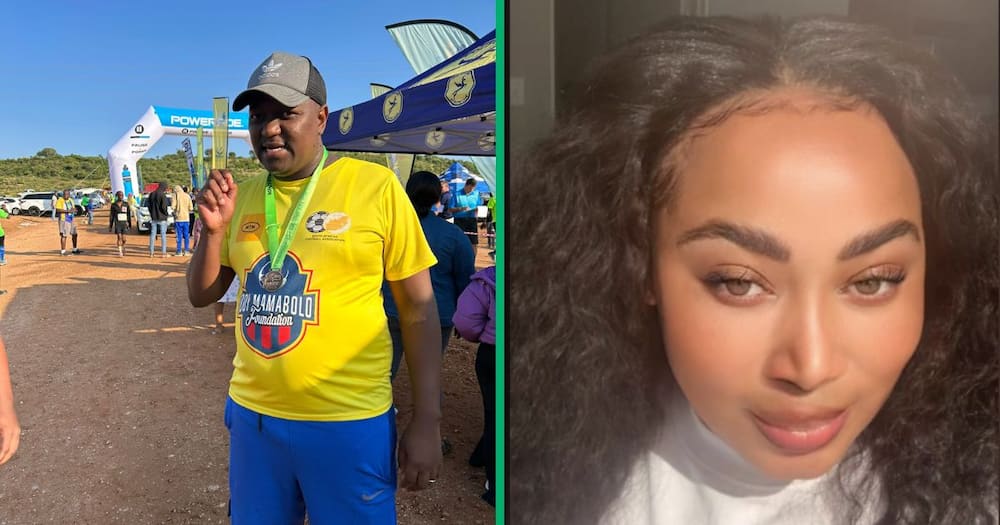 ANC MP Boy Mamabolo kissed TikTokker @bendaloo at an event in a viral video