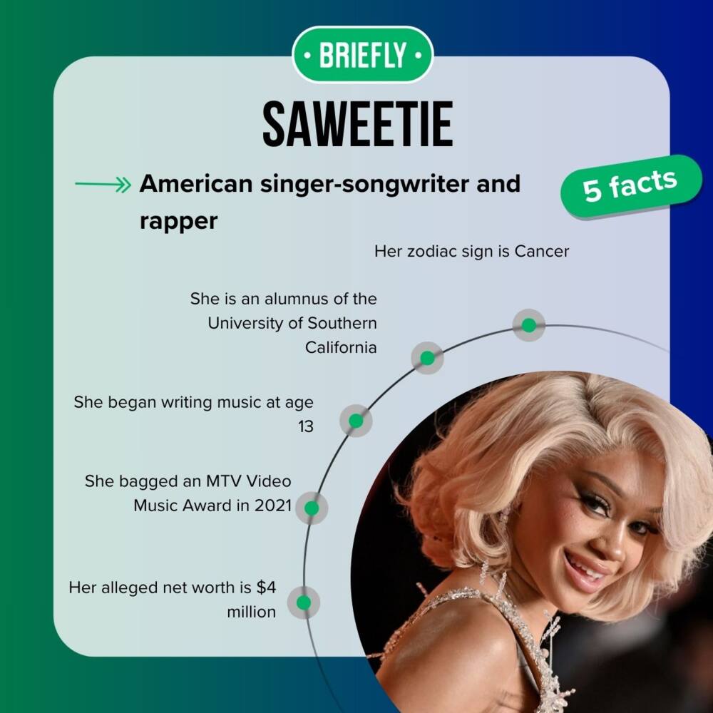 Saweetie's facts