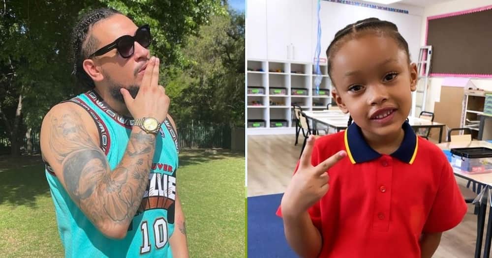 AKA, adorable snaps, daughter, Kairo Forbes, ballet rehearsals, Zinhle