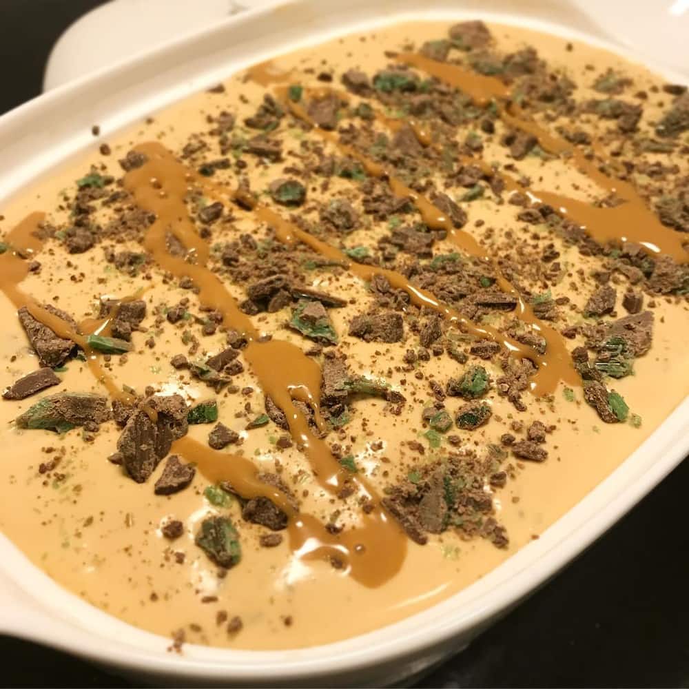 Peppermint crisp tart with condensed milk recipe Peppermint crisp tart with condensed milk recipe