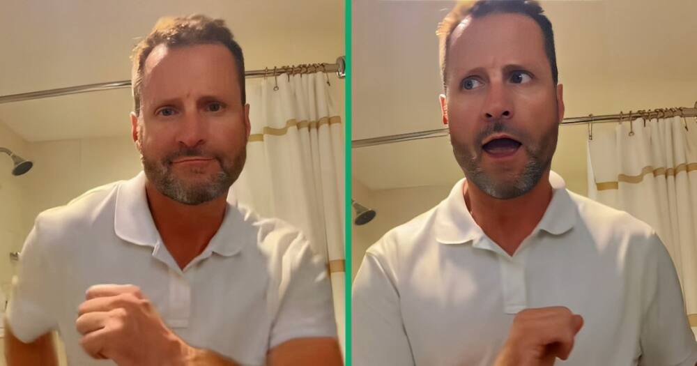 A TikTok video shows a man dancing, and people were amused by his moves.