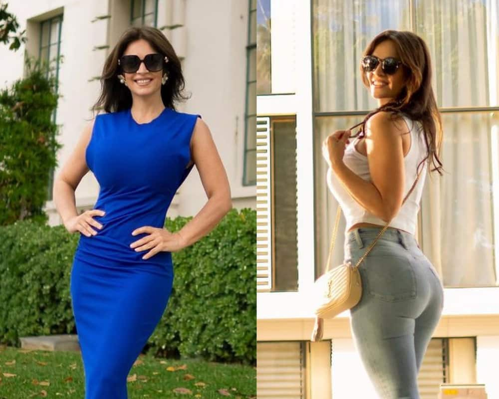 denise milani before and after