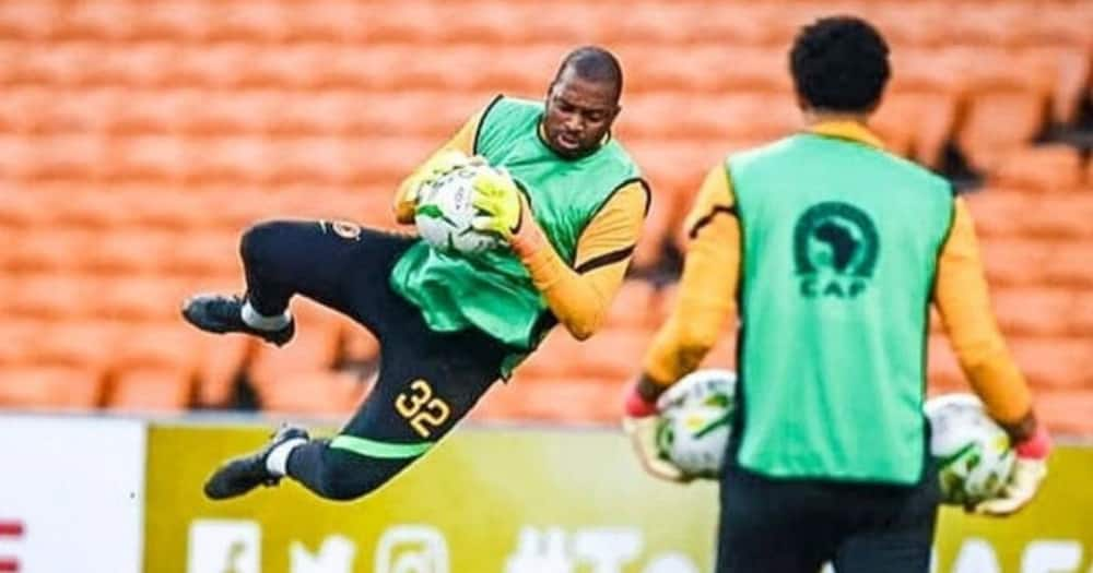 Kaizer Chiefs, Goalkeeper, Itumeleng Khune, Snap, training