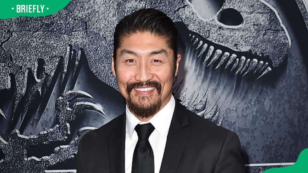 Japanese actor Brian Tee at the Universal Pictures' "Jurassic World" premiere at the Dolby Theatre.