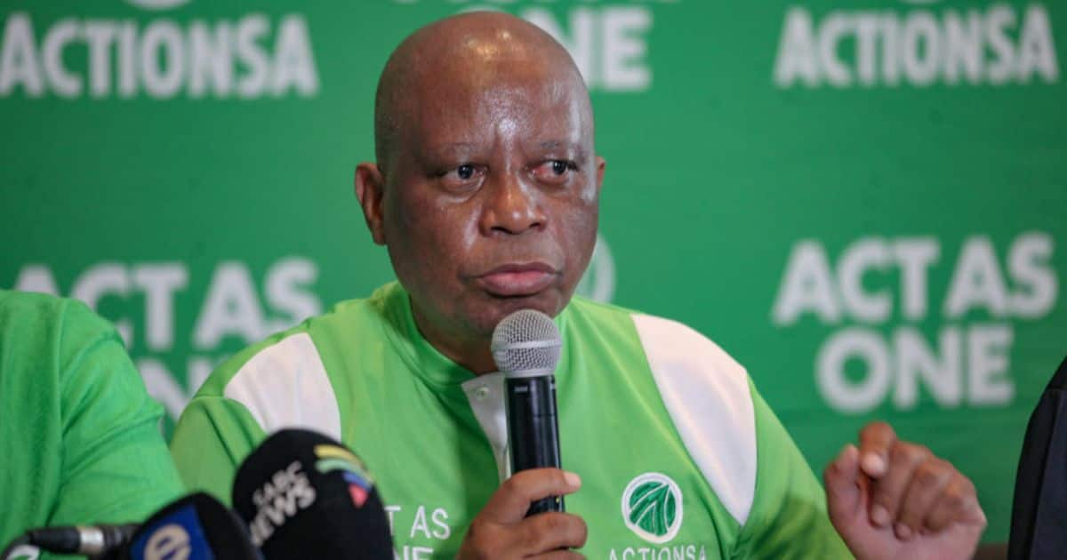 Action SA Supporters Veto Prospect of Coalition Agreement With ANC or ...