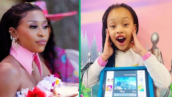 DJ Zinhle shares hilarious moment begging Kairo Forbes for money: "You're so dramatic, just pay"