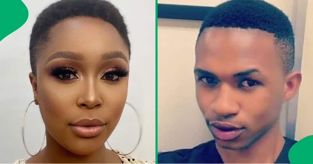 Minnie Dlamini had a fiery response to YouTuber about alleged love affair