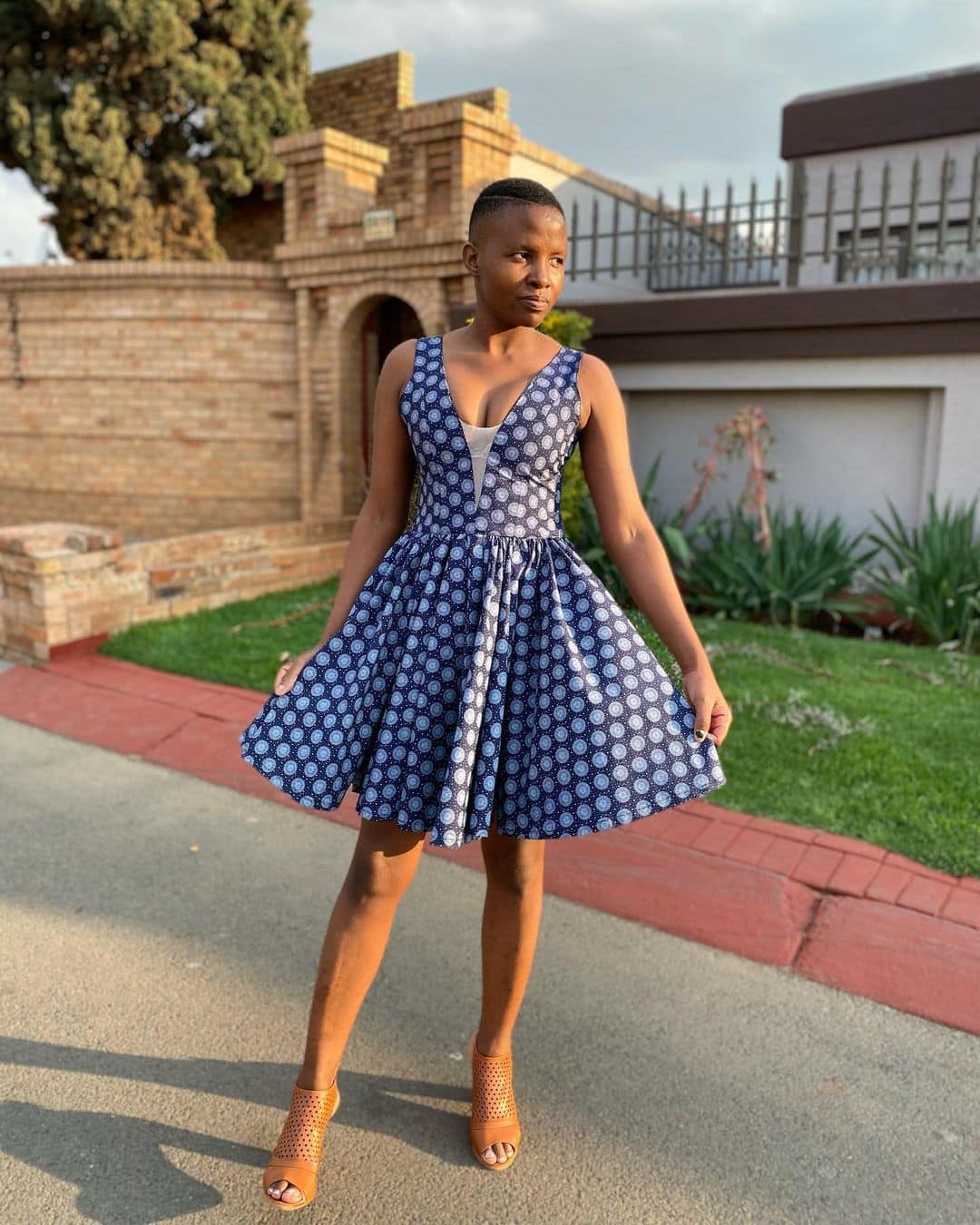 Shweshwe dresses for 2025 young ladies