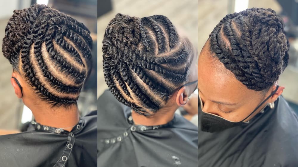 Best straight-up hairstyles 2024: Top 40 trending African cornrow ideas 