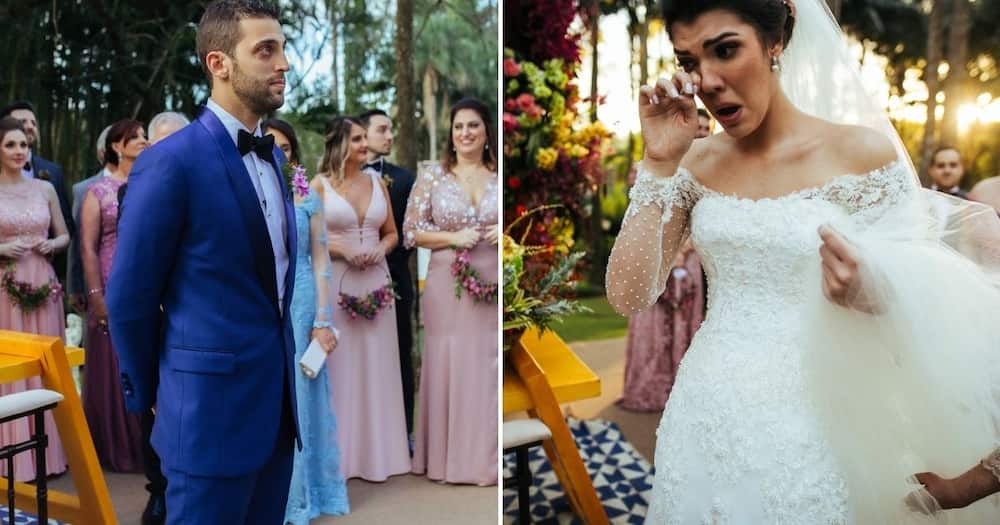 Groom caught breastfeeding off bride's mother at his wedding