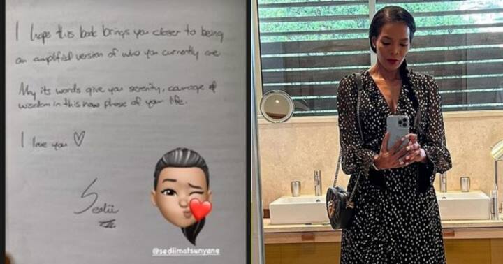Connie Fergusons Daughter Lesedi Pens A Touching Note To Her Ts Mom A Book Za
