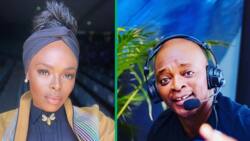 Unathi Nkayi and her ex-husband Thomas Msengana celebrate their son's return from initiation