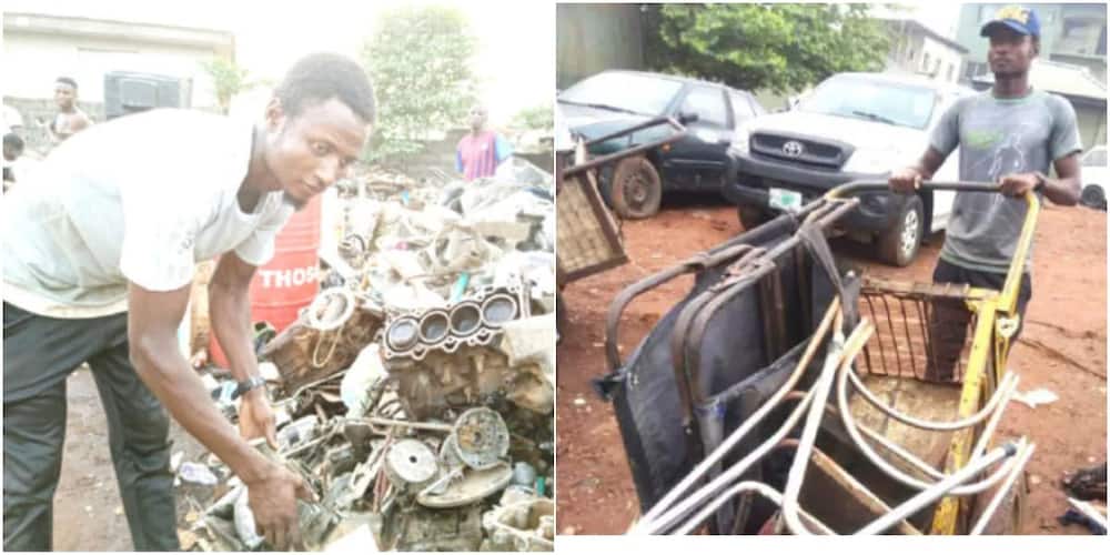 Master's Degree Holder Becomes a Scavenger, Reveals why He Prefers to Pick Scrap