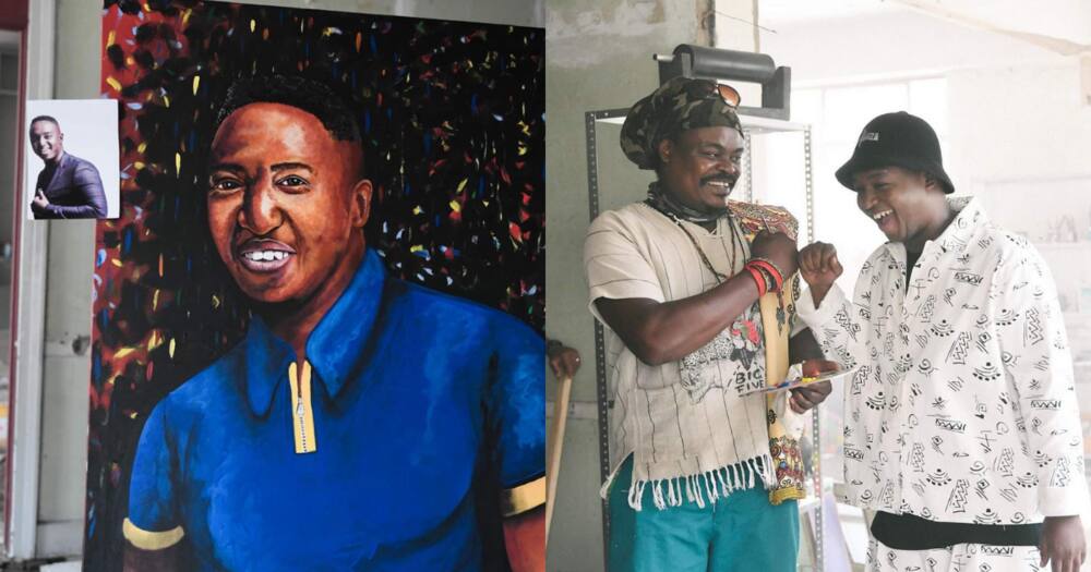 "Ah Wena Rasta": Rasta Leaves Locals in Disbelief With Shimza Painting