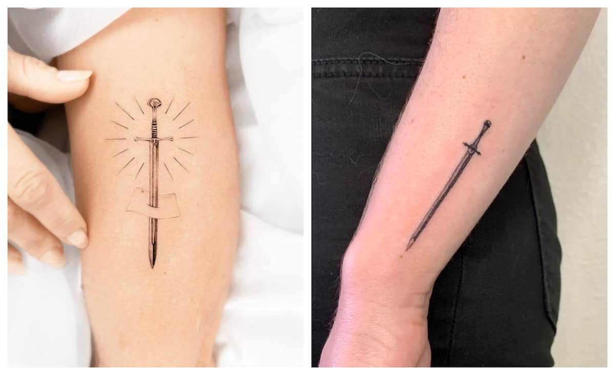 50 Sharp Sword Tattoo Designs | Symbolism of Warriors