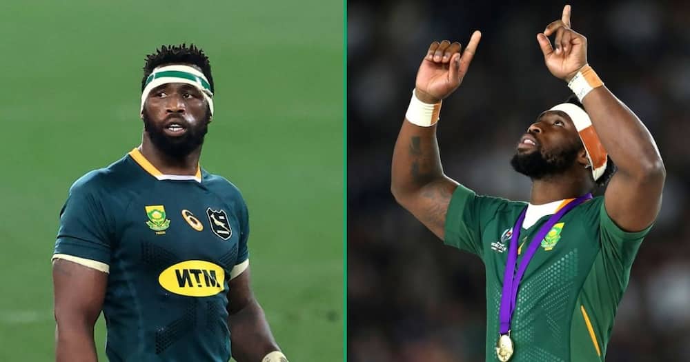 Picture of Siya Kolisi and his daughter trends