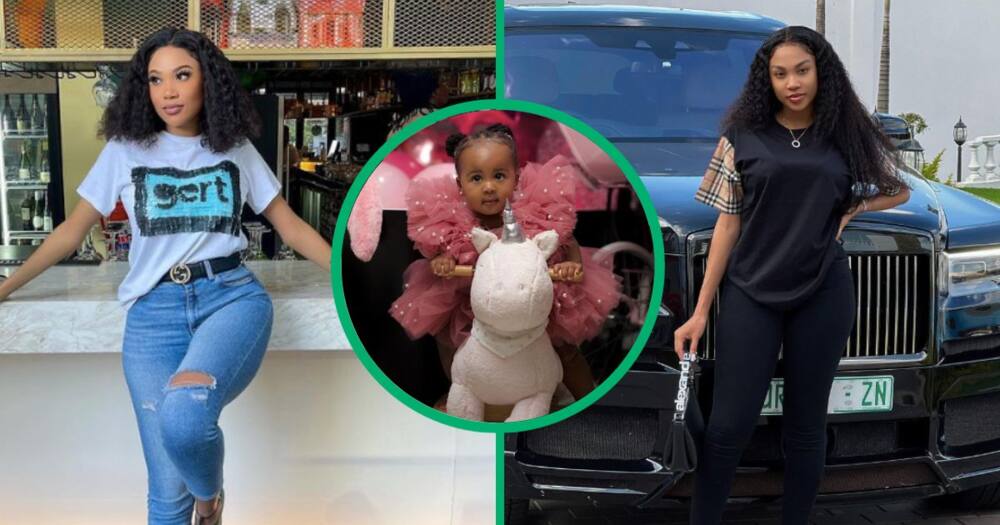 Tamia Mpisane posted a cute video of her daughter