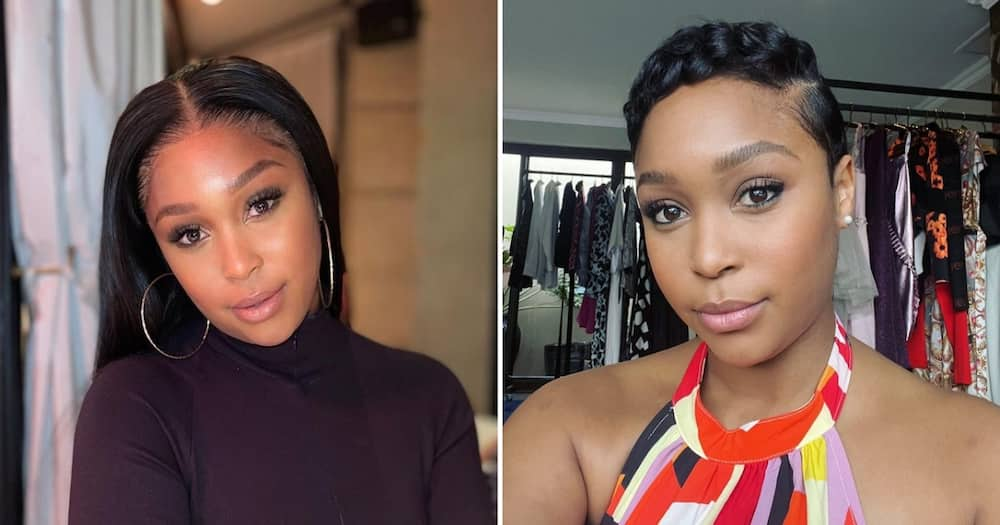 Minnie Dlamini Hairstyles 2022